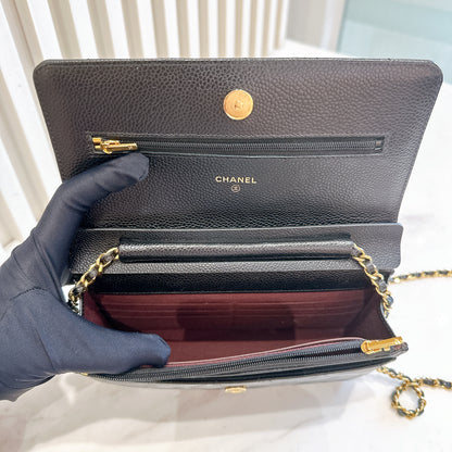 Chanel Classic Flap Wallet On Chain