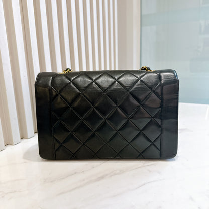 Chanel Diana Flap in Black GHW