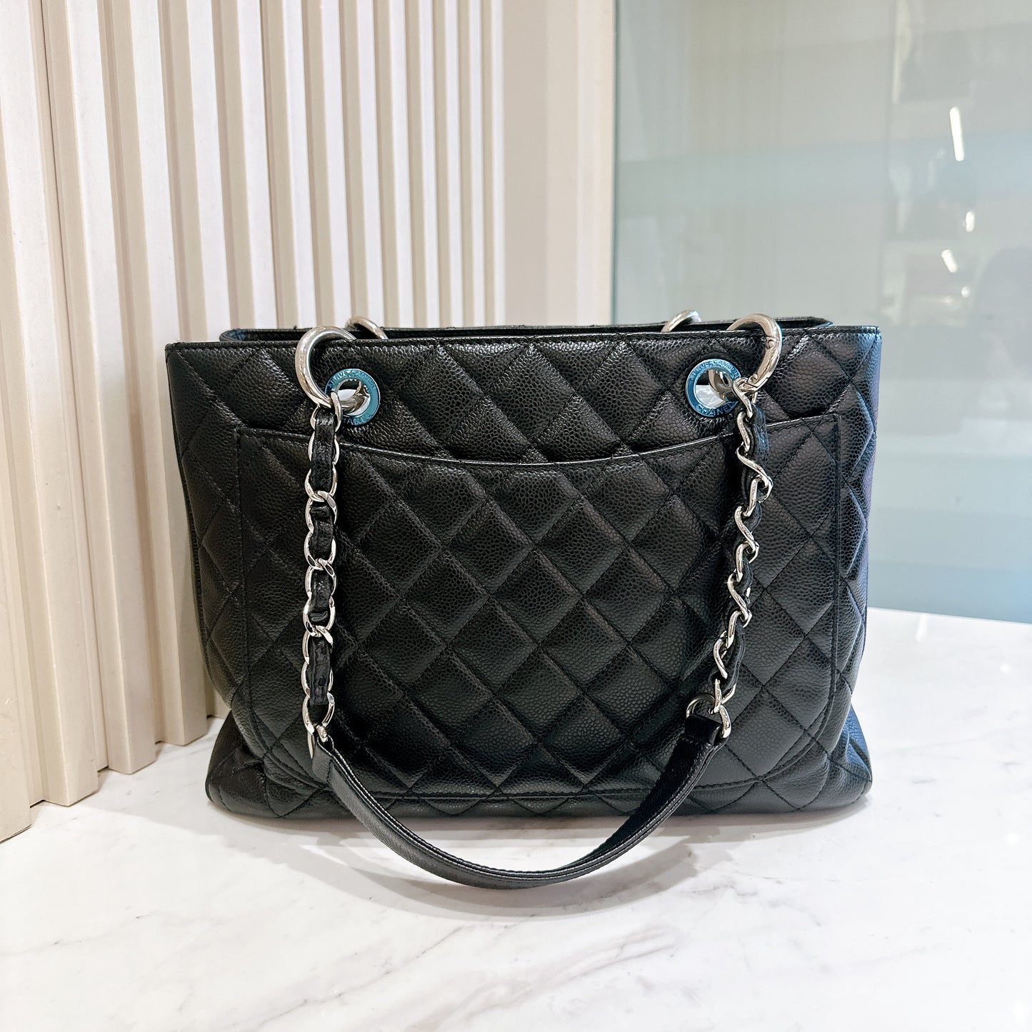 Chanel GST Black in SHW