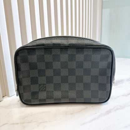 LV Toilet Pouch PM Damier Graphite