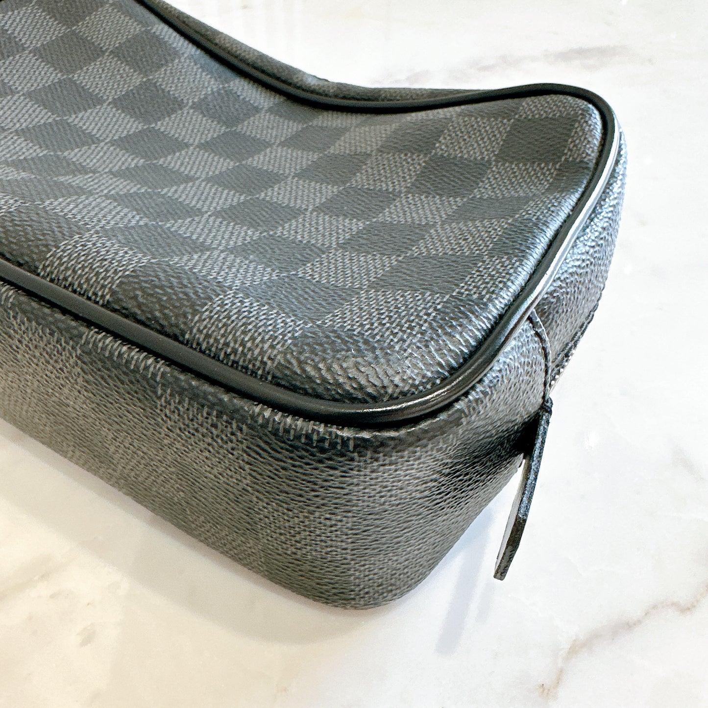 LV Toilet Pouch PM Damier Graphite