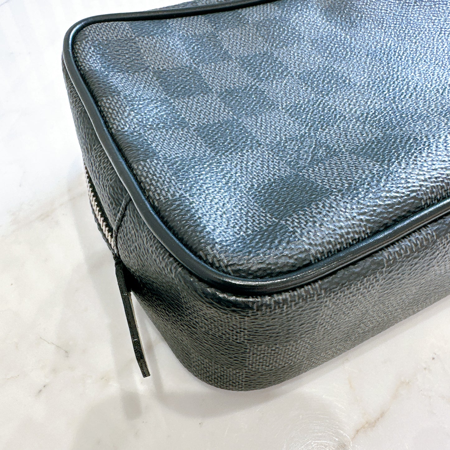 LV Toilet Pouch PM Damier Graphite