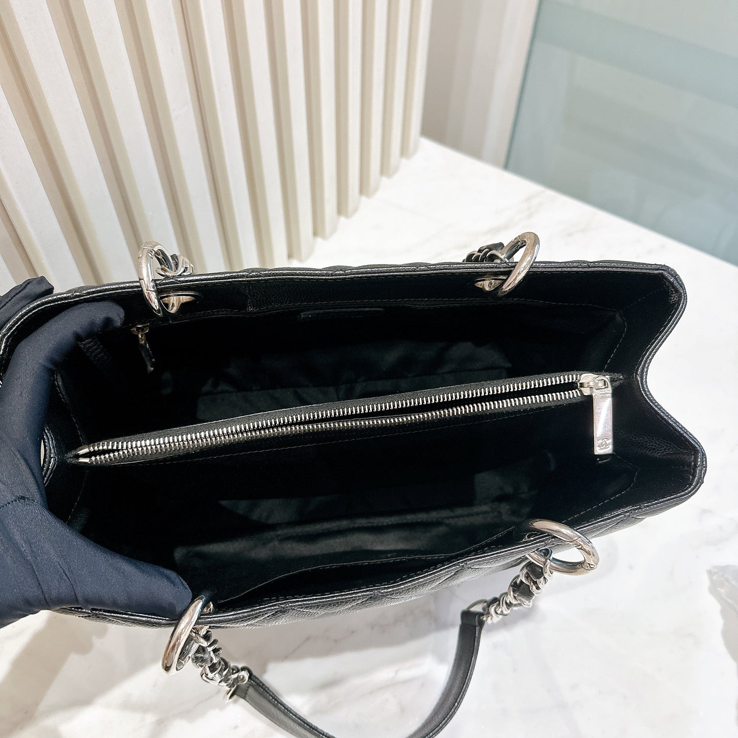Chanel GST Black in SHW