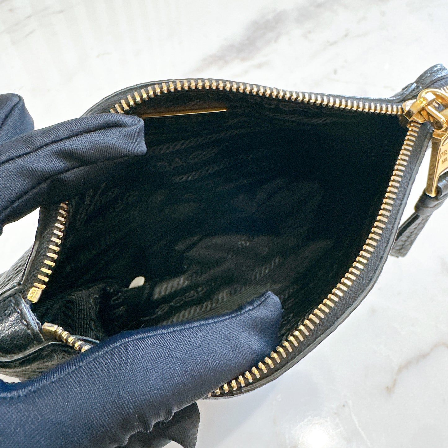 Prada Pouch in Black