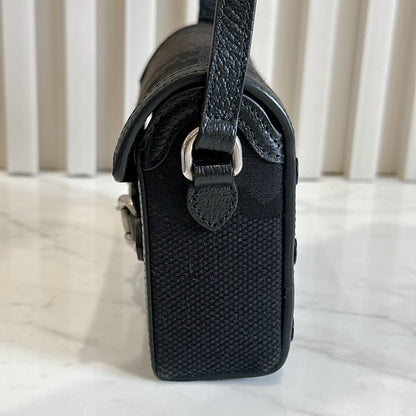 Gucci Mini Horsebit 1955 GG Jumbo in Black