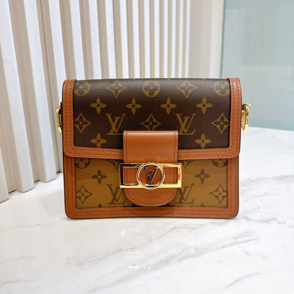 LV Monogram Reverse Dauphine Mini