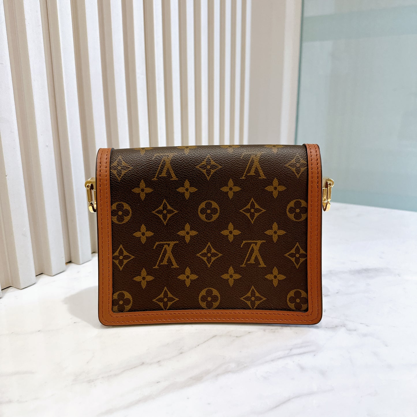 LV Monogram Reverse Dauphine Mini