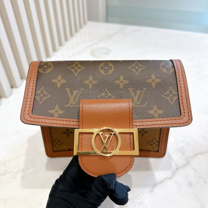LV Monogram Reverse Dauphine Mini