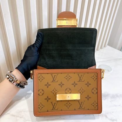 LV Monogram Reverse Dauphine Mini