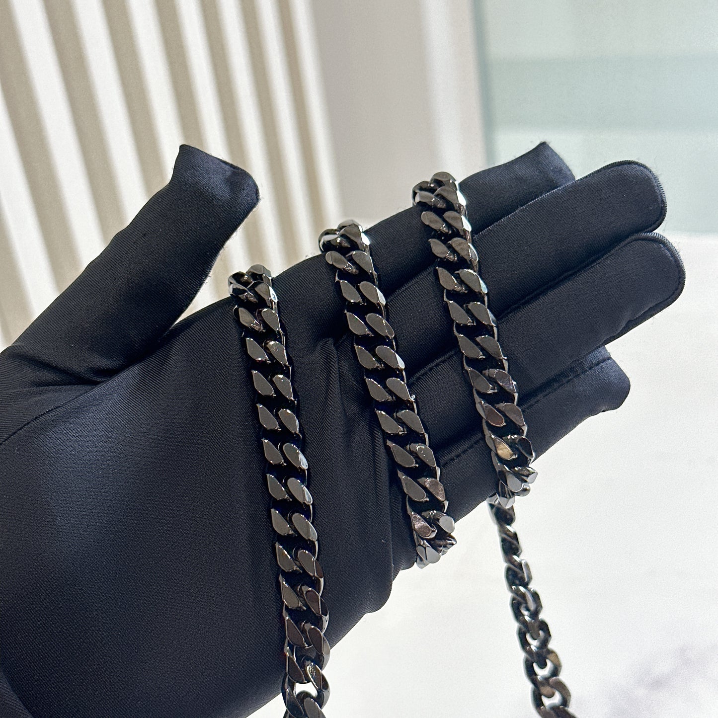 Celine Teen Becase Chain Bag in Black