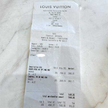 LV Monogram Reverse Dauphine Mini