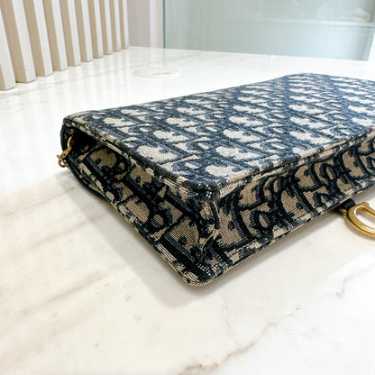 Dior Saddle Chain Wallet