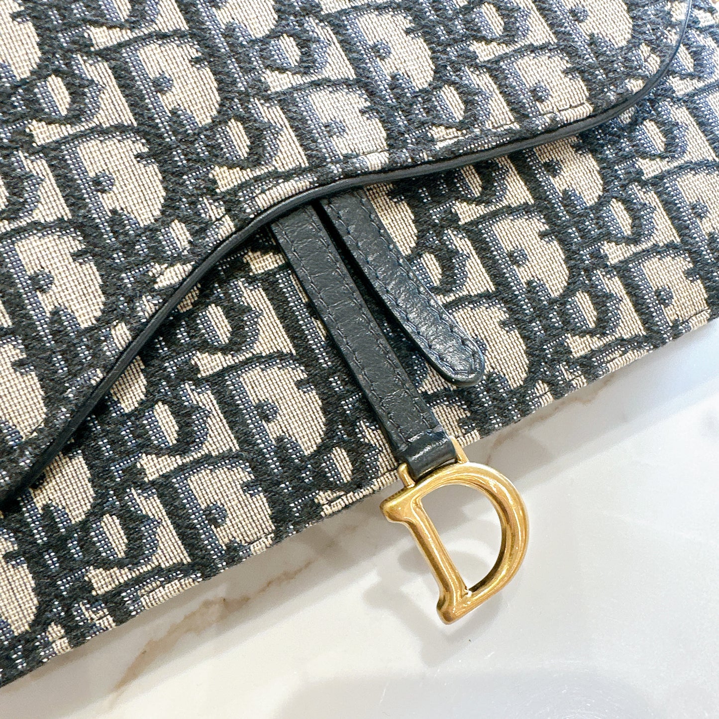 Dior Saddle Chain Wallet
