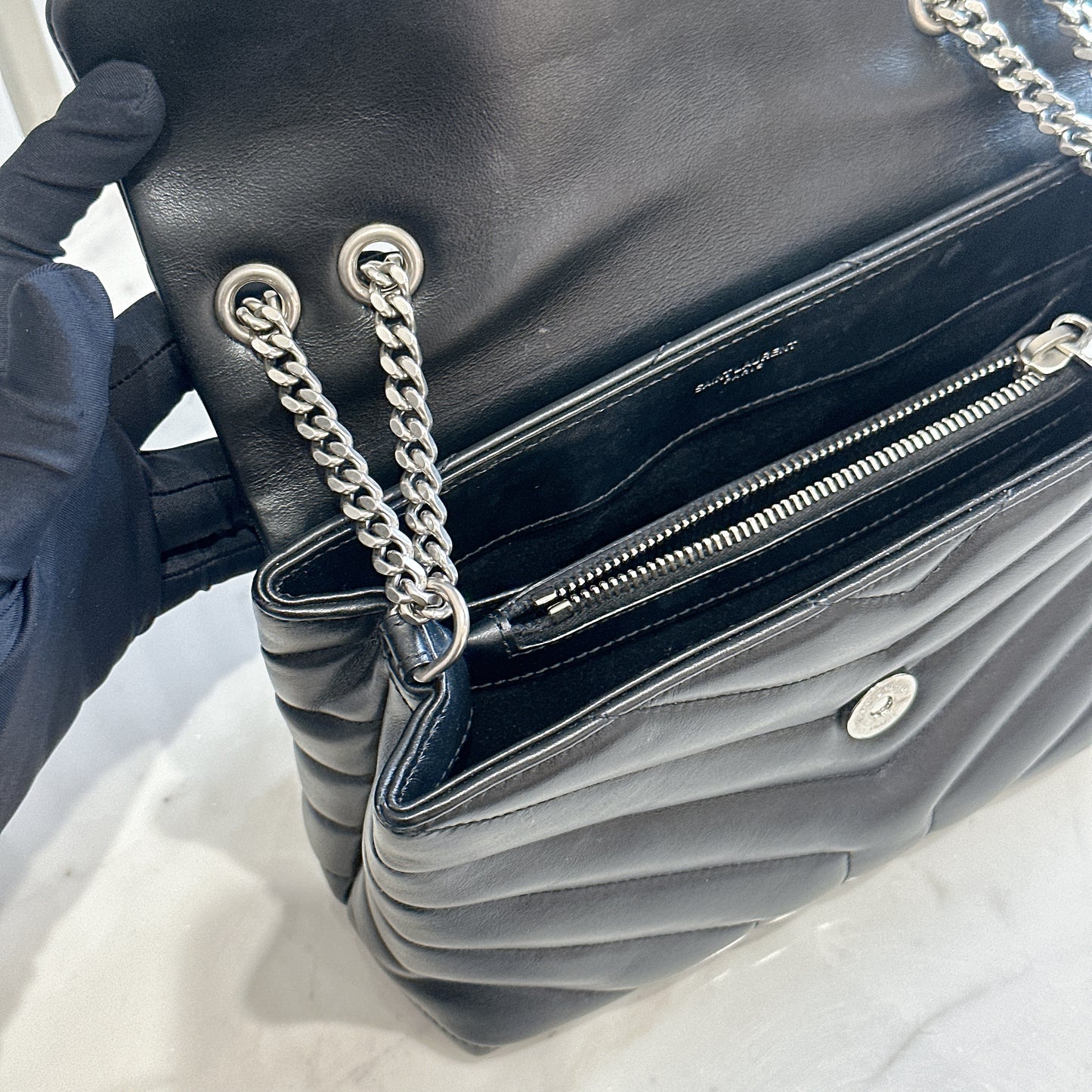 YSL Lou Lou Black Small