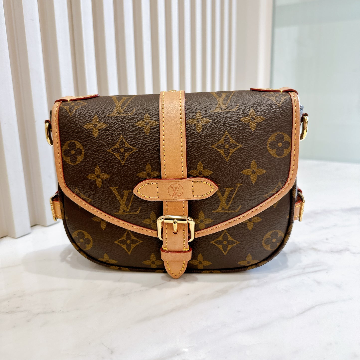 LV Monogram Saumur BB