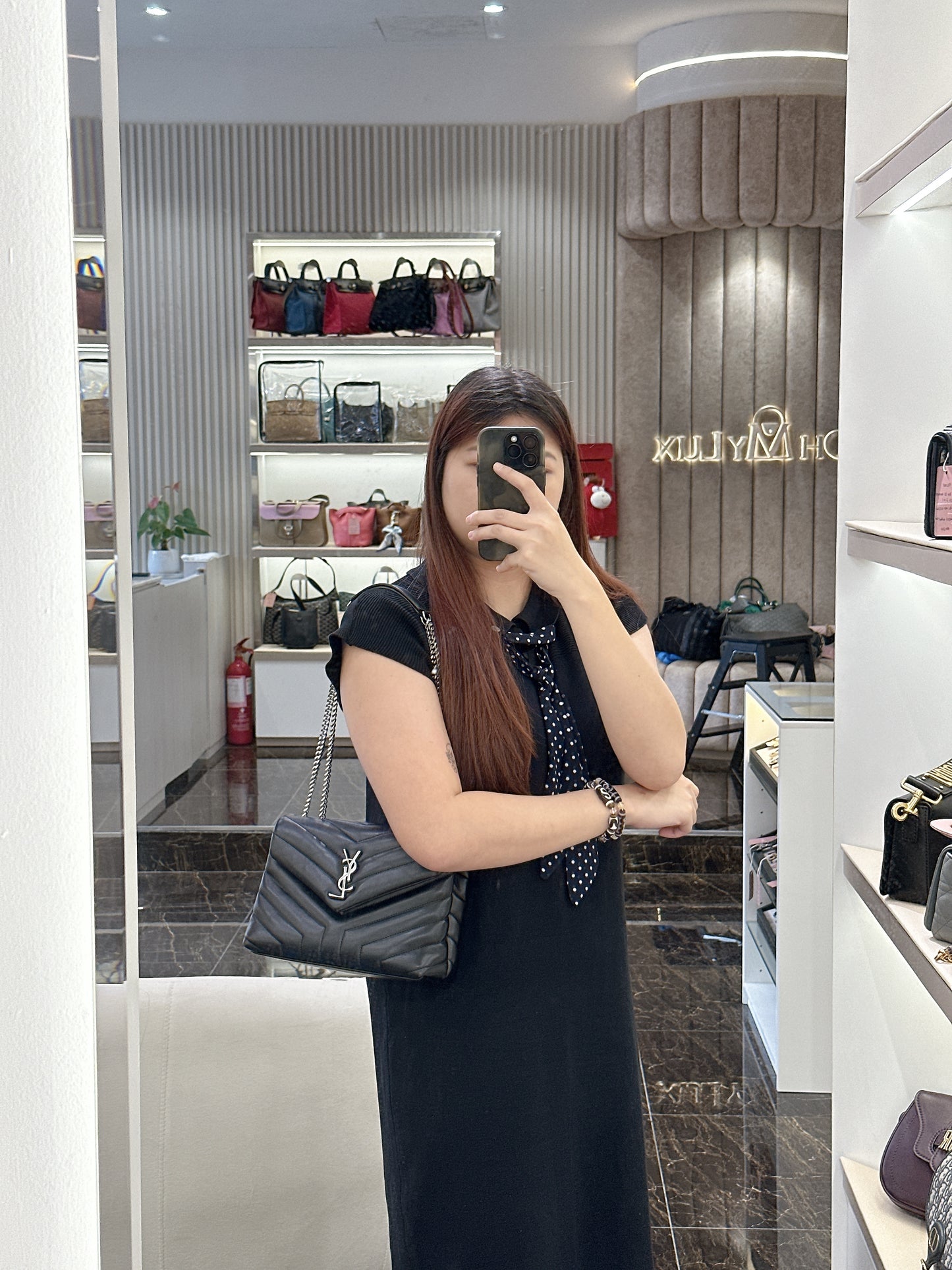 YSL Lou Lou Black Small