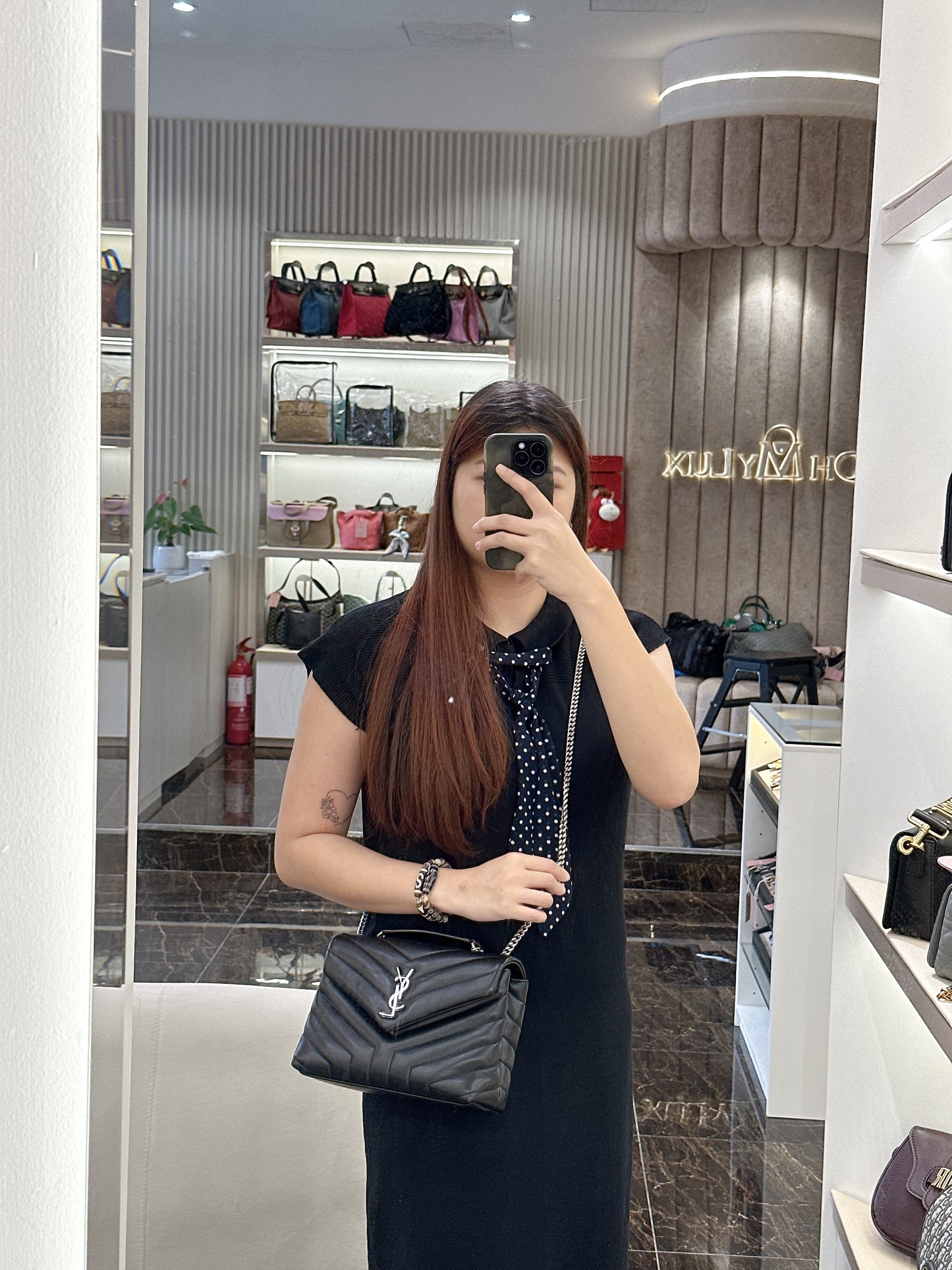 YSL Lou Lou Black Small