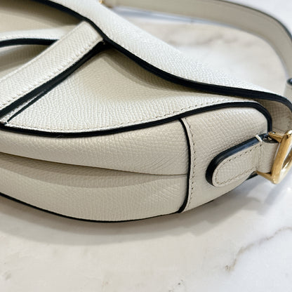 Dior Saddle Mini in White