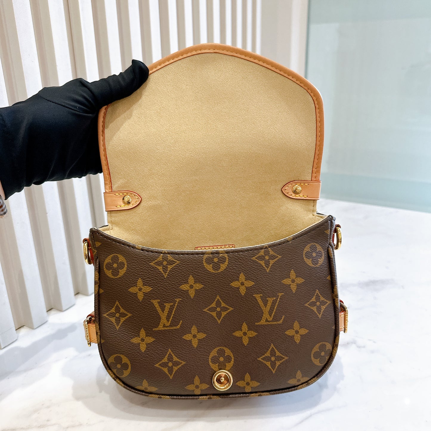 LV Monogram Saumur BB