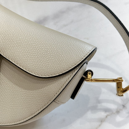 Dior Saddle Mini in White