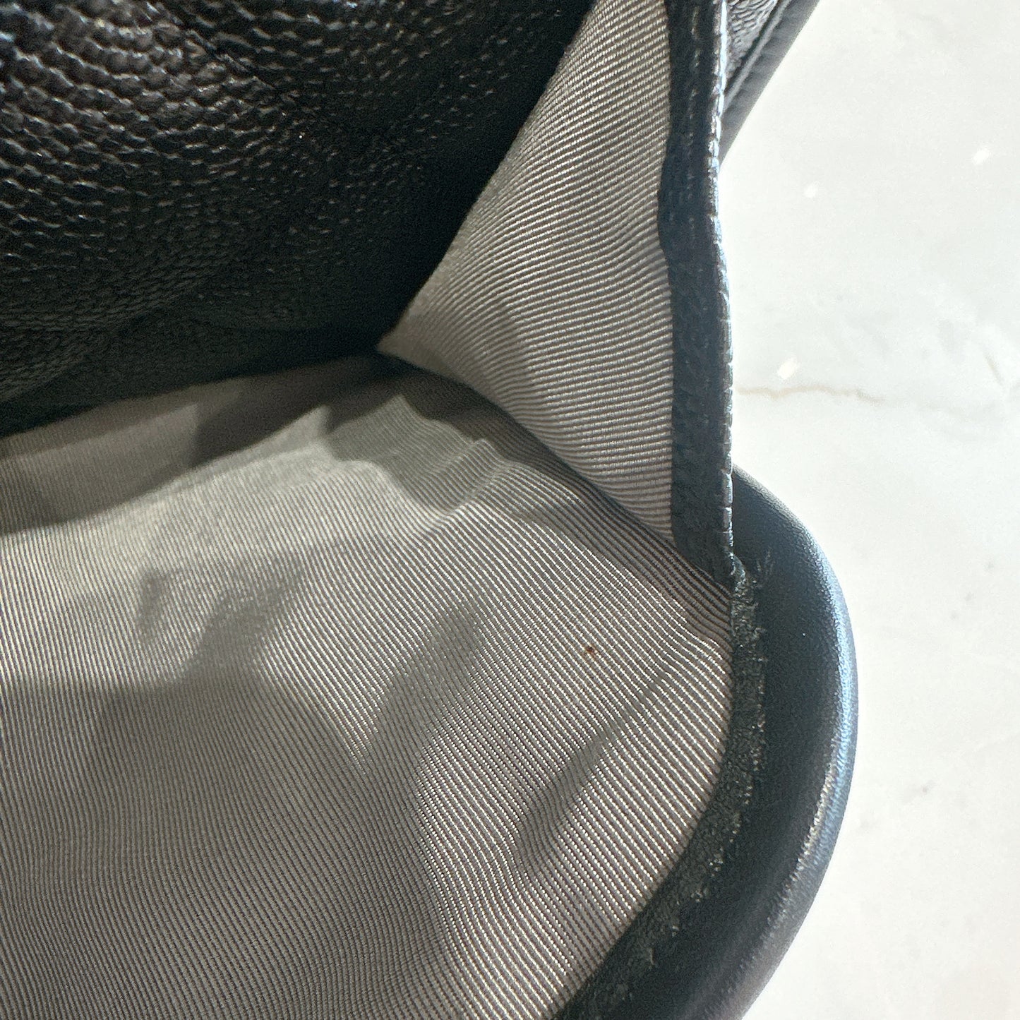 Chanel Quilted Medium French Reviera in Black SHW