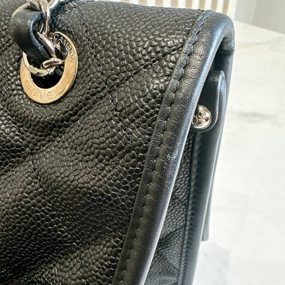 Chanel Quilted Medium French Reviera in Black SHW