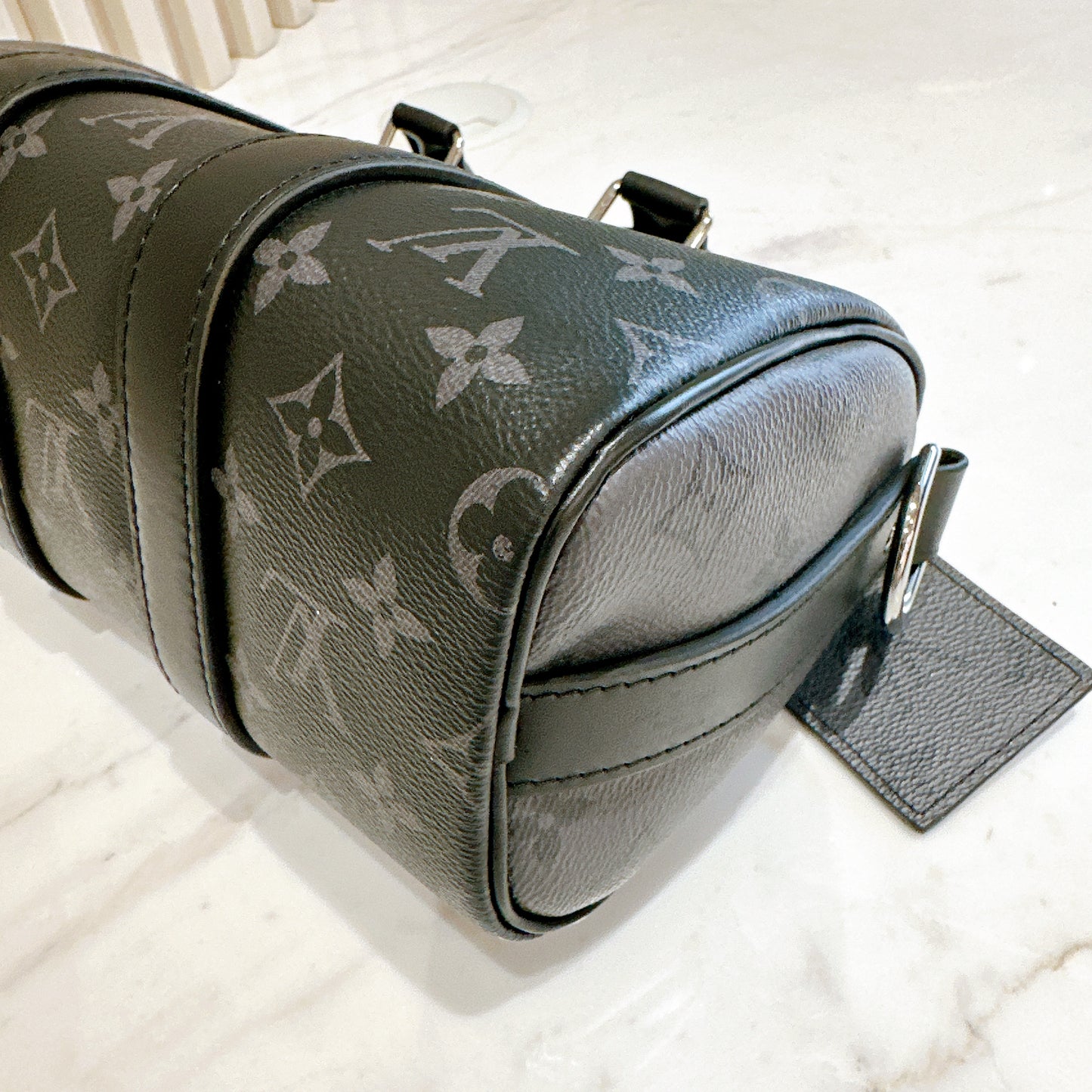 LV Keepall 25 in Monogram Eclipse