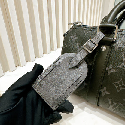 LV Keepall 25 in Monogram Eclipse