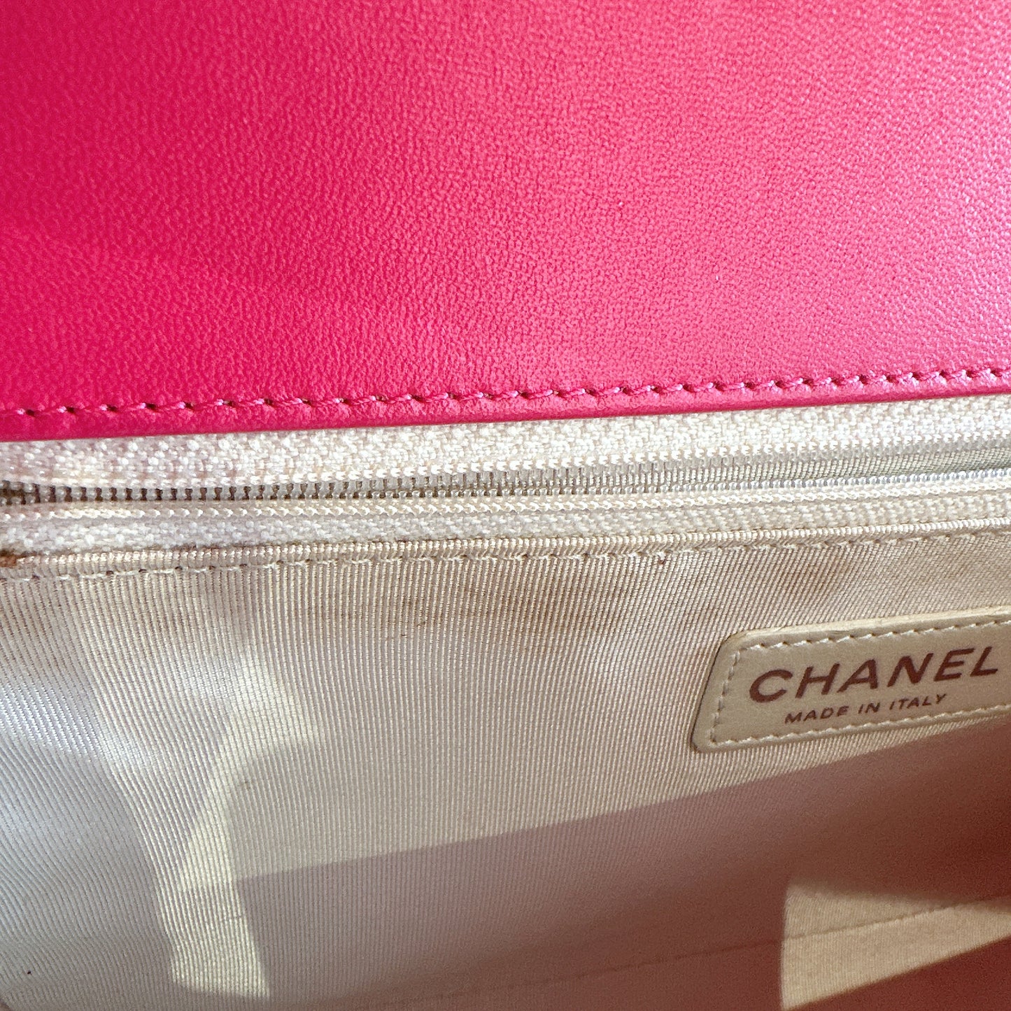 Chanel Boy New Medium Lambskin in Pink SHW
