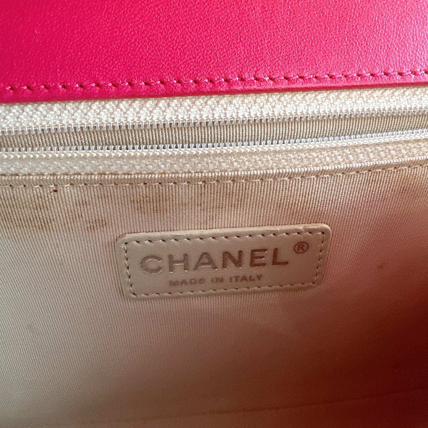 Chanel Boy New Medium Lambskin in Pink SHW