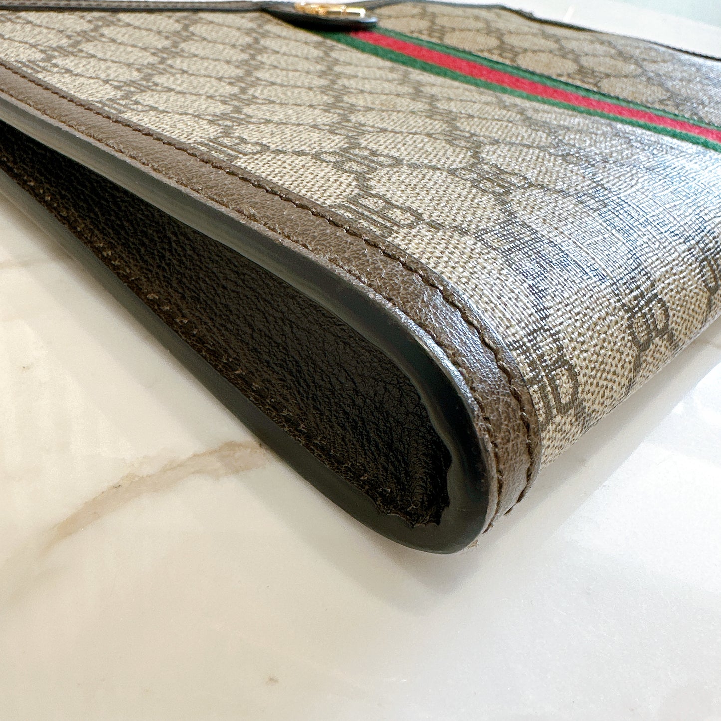 Gucci X Balenciaga BB Supreme Ophidia Clutch