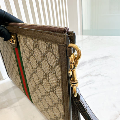 Gucci X Balenciaga BB Supreme Ophidia Clutch