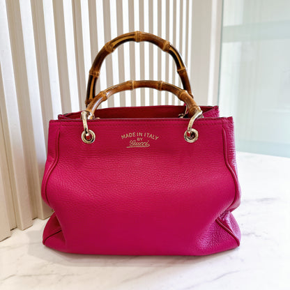 Gucci Bamboo 2 Way Shoulder Bag