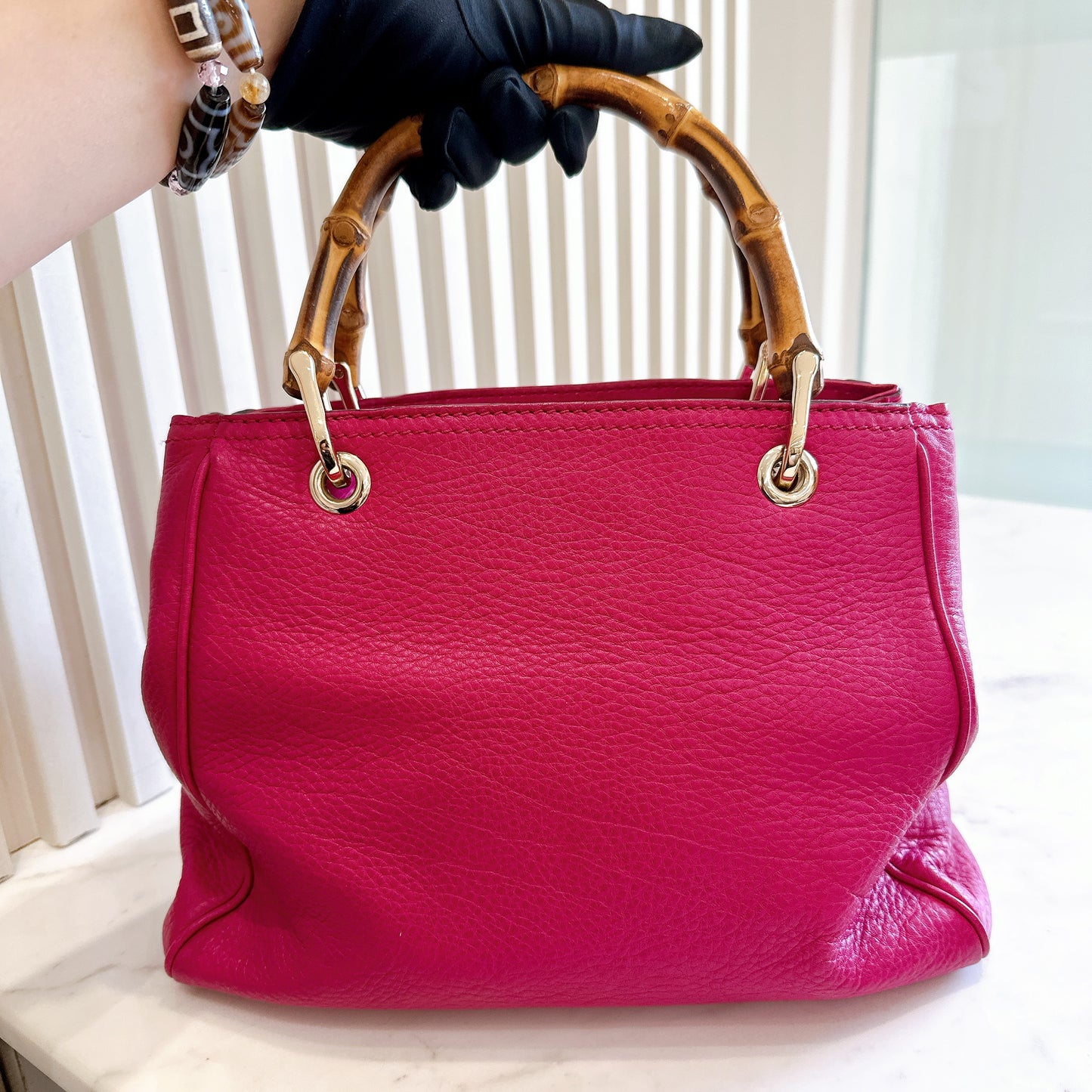 Gucci Bamboo 2 Way Shoulder Bag