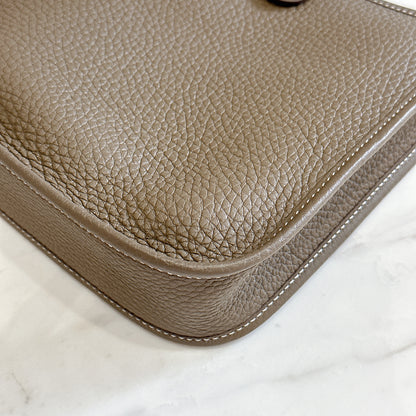 Hermes Mini Evelyne in Etoupe