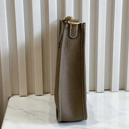 Hermes Mini Evelyne in Etoupe