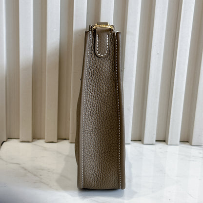 Hermes Mini Evelyne in Etoupe
