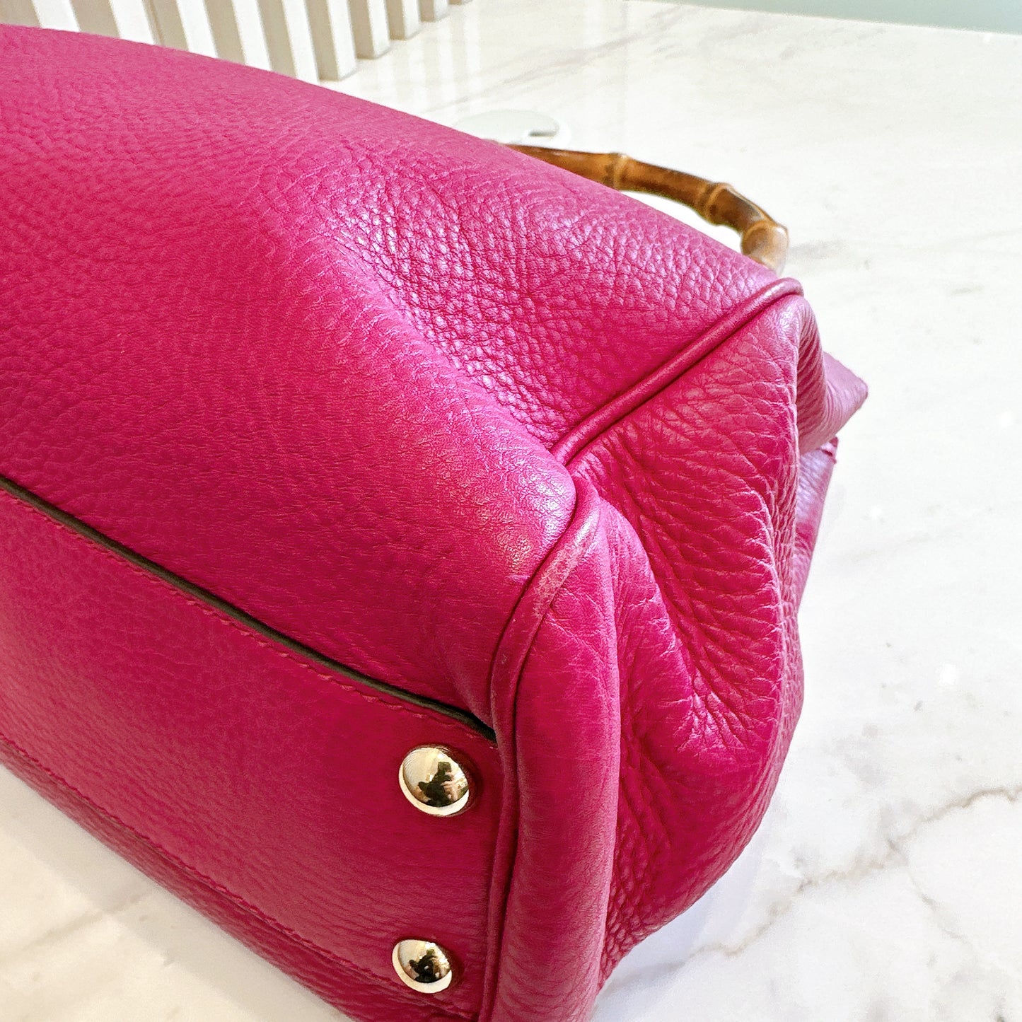 Gucci Bamboo 2 Way Shoulder Bag