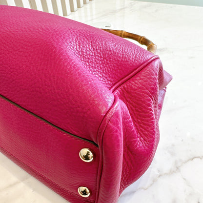Gucci Bamboo 2 Way Shoulder Bag