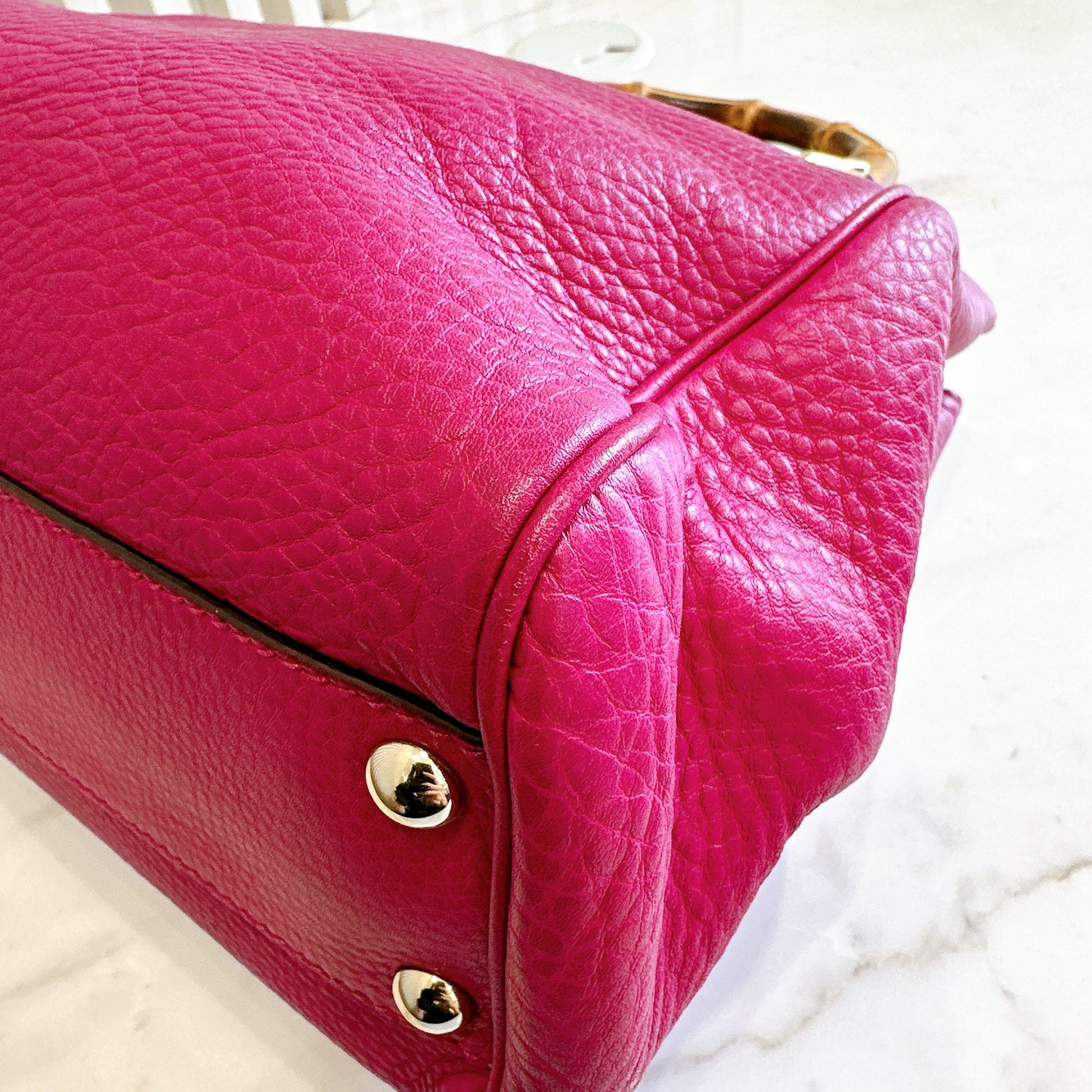 Gucci Bamboo 2 Way Shoulder Bag