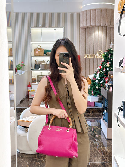 Gucci Bamboo 2 Way Shoulder Bag
