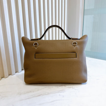 Hermes 2424 29cm in Etoupe PHW