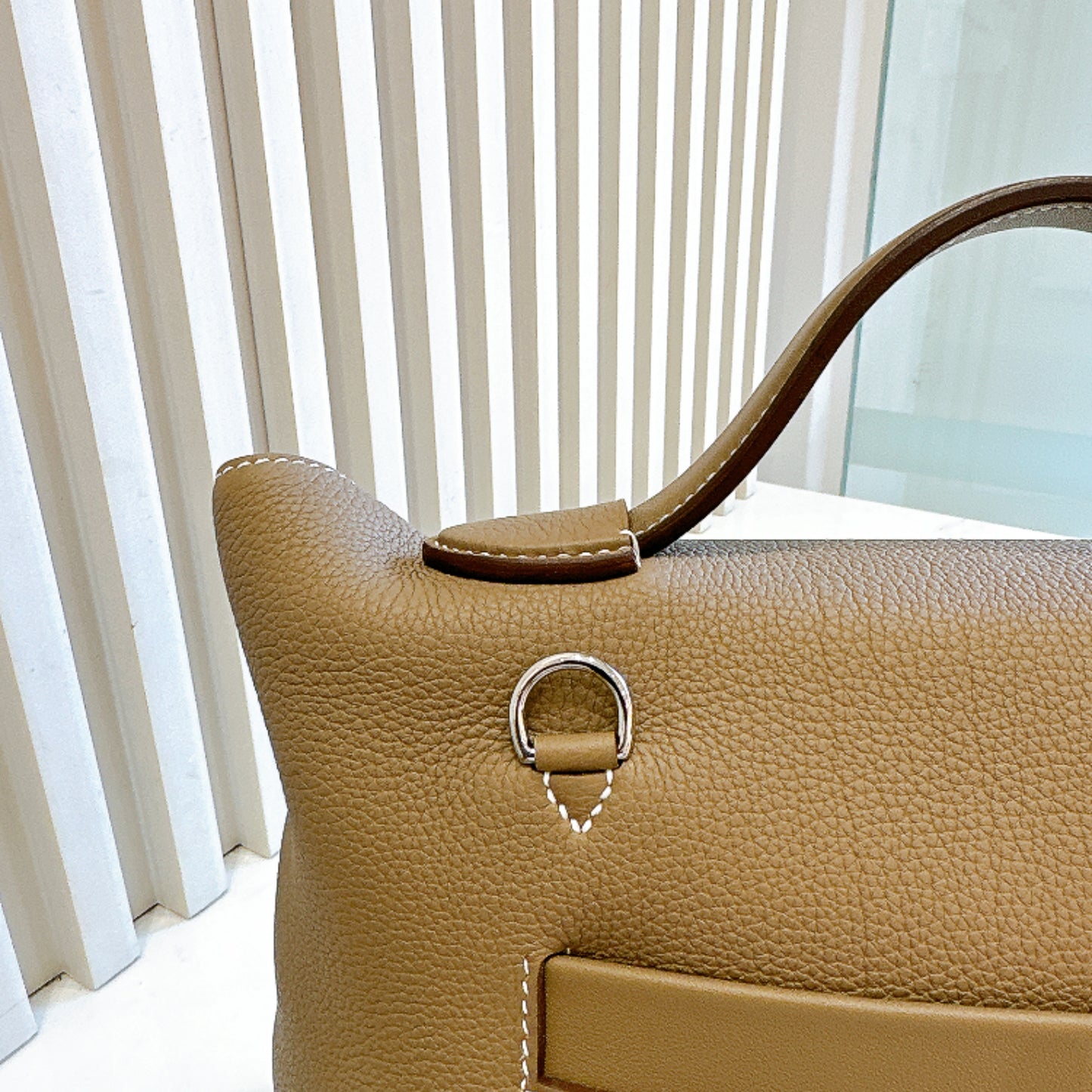 Hermes 2424 29cm in Etoupe PHW