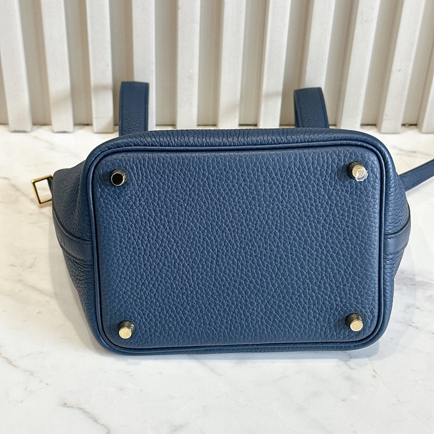 Hermes Picotin 18 Bleu De Prusse