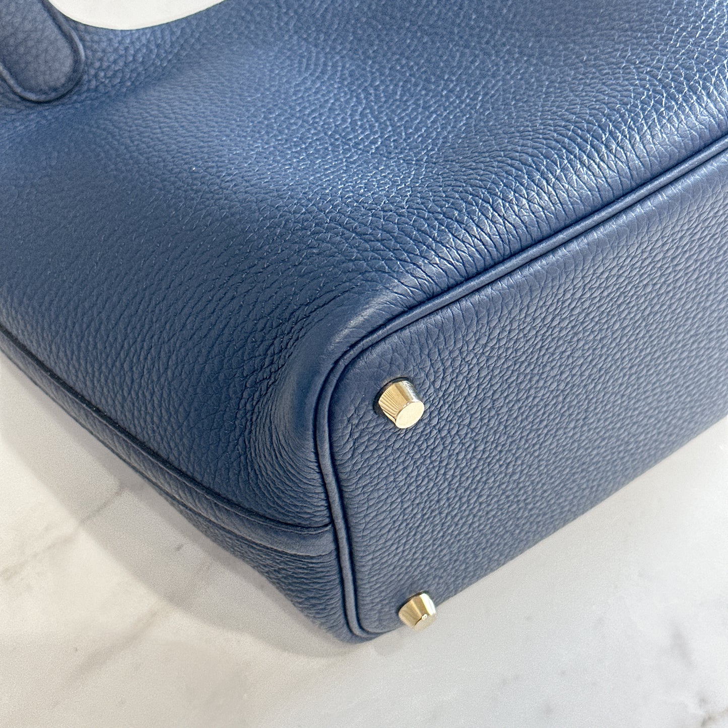 Hermes Picotin 18 Bleu De Prusse