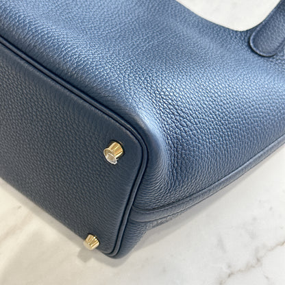 Hermes Picotin 18 Bleu De Prusse