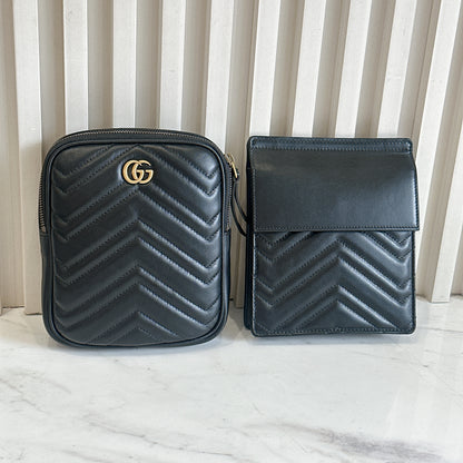 Gucci GG Marmont Trapunta Belt Bag