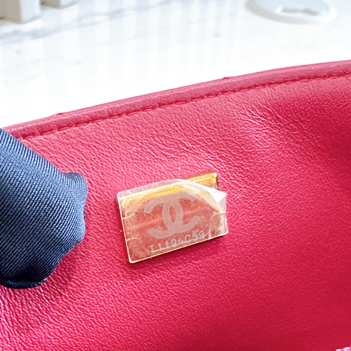 Chanel Mini Rectangular in Red