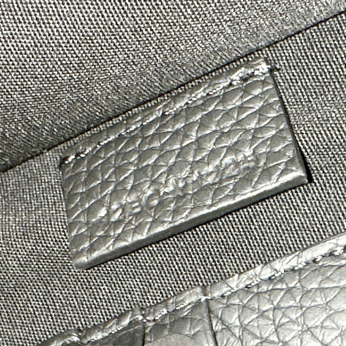 Dior A5 Triangle Pouch in Black Dior Gravity Leather