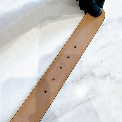 Gucci GG Suprme Belt in SHW